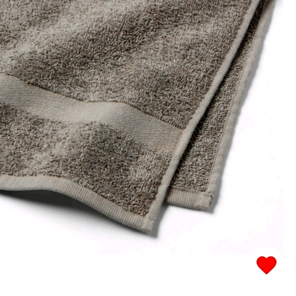 Gray Hand Towel Set 2pack - Picture 2 of 3